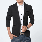 Blazer Masculino Preto - Homem com Estilo