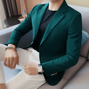 Blazer Masculino Clássico Verde - Homem com Estilo