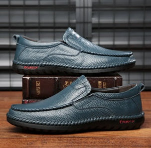 Sapato Mocassim Masculino Azul - Homem com Estilo